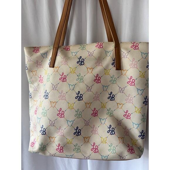 Betsey Johnson Multicolor Logo Tote Bag - Picture 7 of 16